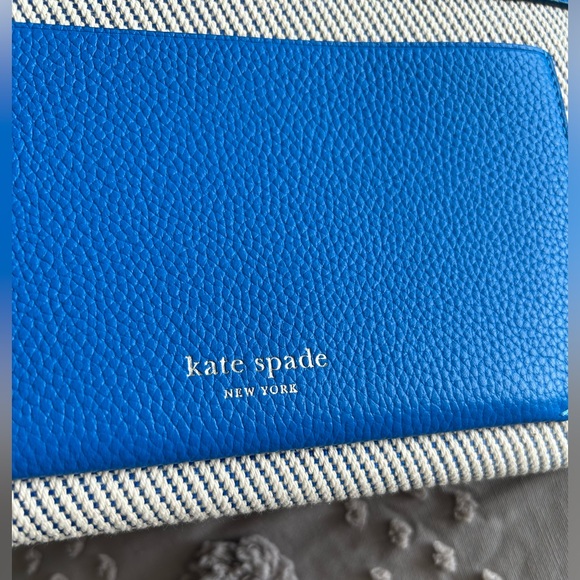 Kate Spade Ava Wristlet Summer Night Blue NEW - Picture 5 of 10